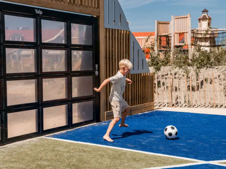 Voetballen met je kinderen