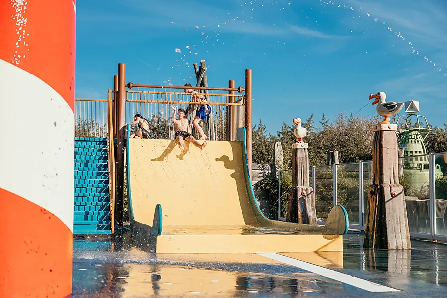 Spraypark in Renesse