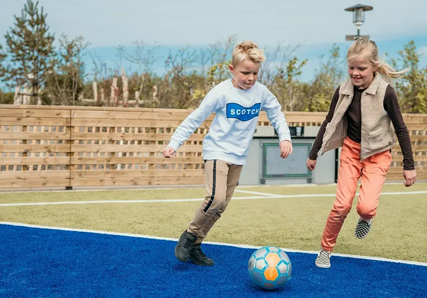 Voetbalveld de zeeuwse kust