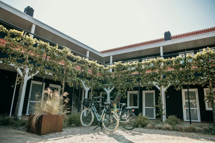 Hotel met hond aan zee